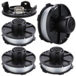 Mufushan bobines de remplacement pour tondeuses � gazon, accessoires pour : dur181, dur141, dur180z, ...