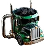 Mug en acier inoxydable en forme de voiture, cadeau id�al pour les passionn�s d'automobile, sous - verres ...