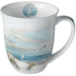 Mug balade marine en porcelaine fine 400 ml