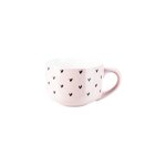 Mug en céramique 450 ml avec c?urs - élégant, parfait pour le café ou le thé Mug en céramique 450 ml avec c?urs - élégant, parfait pour le café ou le thé