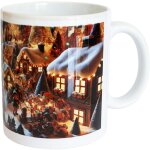 Mug en c�ramique lutins de no�l - cbkreation