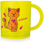 Mug chat colore pour enfants - passe au micro ondes