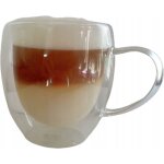 Mug isotherme en verre avec anse 250 ml