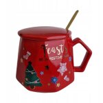 Mug de no�l ecarla, rouge kb08cze