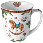 Mug de no�l en porcelaine fine