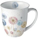 Mug pissenlits pastel en porcelaine fine 400 ml