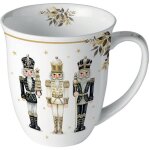 Mug en porcelaine fine casse - noisette