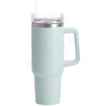 Mug thermique inox 1200ml avec paille et couvercle �tanche