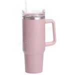 Mug thermique inox 1200ml avec paille et couvercle tanche