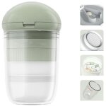 Multifonctionnel 4 en 1 pilule bo�te de rangement, coupe - pilule, broyeur de pilules, petit pilulier ...