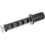 Multiprise escamotable � la norme europ�enne, tower power bloc multiprise escamotable, prise encastrable ...