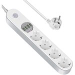 Multiprise usb multiprise parafoudre parasurtenseur 4 prises avec 4 prises usb, power strip avec interrupteur, ... Multiprise usb multiprise parafoudre parasurtenseur 4 prises avec 4 prises usb, power strip avec interrupteur, ...