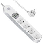 Multiprise usb multiprise parafoudre parasurtenseur 4 prises avec 4 prises usb, power strip avec interrupteur, ... Multiprise usb multiprise parafoudre parasurtenseur 4 prises avec 4 prises usb, power strip avec interrupteur, ...