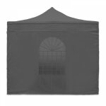 Mur fentre pour tente pliante pro 50mm en 3m gris