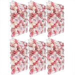 Mur de fleurs artificielles mur de roses fleurs artificielles mur de dcoration pour les vitrines de ...