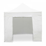 Mob event pro - mur porte zippable tente pliante pro + 50mm en 4m blanc