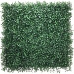 Mur v�g�tal artificiel int�rieur haie artificielle panneaux muraux toile de fond buis vert fonc�, 50 ...