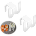 Murales chaussures suspendre pantoufles �tag�res - plastique support de chaussures mural porte serviettes ...