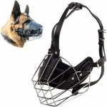 L museli�re pour chien m�tal museau chien museliere anti aboiement anti - morsure r�glable pour chien ...