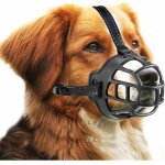 Muselière pour chien, museau, muselière panier pour petits, moyens et grands chiens avec sangles réglables ... Muselière pour chien, museau, muselière panier pour petits, moyens et grands chiens avec sangles réglables ...