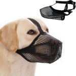 Museli�re pour chien, museli�re panier pour chiens, museli�re chiens nylon, museli�re respirante avec ...