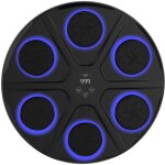 Music boxing machine adulte - 12 modes de 12 vitesse cible boxe mural musique avec gants de boxe - comptage ...