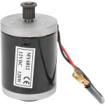 My6812 12v 120w petit moteur bross� � grande vitesse pour scooter �lectrique avec poulie � courroie