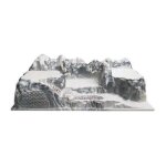 Myvillage - my village base dolomiti pour village de no�l et cr�che 78x38x29cm