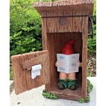 Nain de jardin humour doigt d'honneur nains deco exterieur sculptures et statues d�co de jardin statue ...