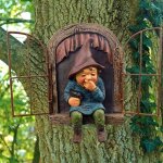 Nain de jardin, sculptures et statues de jardin, d�corations de jardin de nains, sculptures d'arbres ...