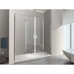Nala - porte de douche pliante avec ouverture à quatre porte h 190 - 138 - 141, 5 cm Nala - porte de douche pliante avec ouverture à quatre porte h 190 - 138 - 141, 5 cm