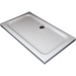 Nala - receveur de douche rectangulaire surbaiss en abs avec bonde inclus h. 5 cm ? 80 x 120