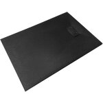 Nala - receveur de douche smc en fibre de verre effet pierre avec bonde inclus h. 2, 6 cm 70 x 100 noir ...