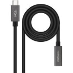Cble de rallonge usb - c mle femelle usb3. 2 1m nanocable 10. 01. 4401