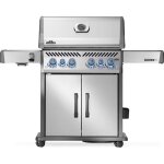 Napoleon - barbecue  gaz rogue pro - s 525 + sizzle zone + brleur arrire - inox