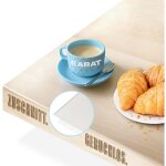 Nappe avec bord biseaut� empire, d�coupe sur mesure, transparent, 40 x 250 cm