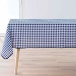 Douceur d'intérieur - nappe carrée à carreaux, vichy, 150 x 150 cm Douceur d'intérieur - nappe carrée à carreaux, vichy, 150 x 150 cm