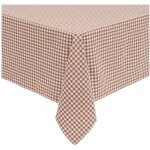 Nappe en coton vichy la ferme Nappe en coton vichy la ferme