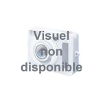 Nappe damasse blanche en rouleau 1. 20 x 25 m - week - end