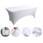 Nappe �lastique blanche 180 cm