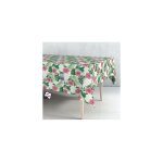 Nappe fleurs printani�res rouleau de toile cir�e 140cm x 25m exma