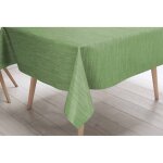 Nappe lima vert clair ? toile cir�e plastifi�e pvc lavable antid�rapante ? made in italy cm. 140x300 ...