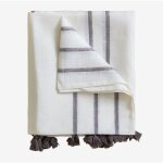 Nappe en lin isabella 140x240 cm sklum blanc gardenia