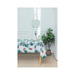 Nappe de nol ronde ou rectangle - tissu antitache / impermable ? laponie motif pin - 300x150cm - promo ...