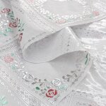 Emmevi mv s. p. a. - nappe en plastique brodée effet dentelle broderie 3d couverture table cuisine anti ... Emmevi mv s. p. a. - nappe en plastique brodée effet dentelle broderie 3d couverture table cuisine anti ...