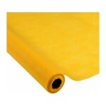 Nappe plastique 'intiss�' 1, 20x10m moutarde