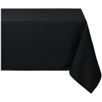 Nappe carree en polyester 180 x 180 cm noir