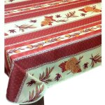 Nappe provençale rectangle anti - tâche tournesol abeille brique - 200 x 150 cm - rouge Nappe provençale rectangle anti - tâche tournesol abeille brique - 200 x 150 cm - rouge