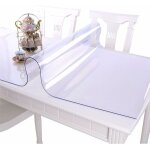 Nappe en pvc transparent film de protection pour meubles �tanche facile � nettoyer d'�paisseur 1mm taille ...