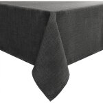 Nappe rectangulaire 140 x 180 cm aspect lin nappe exterieur impermeable nappe de table anti tache pour ...